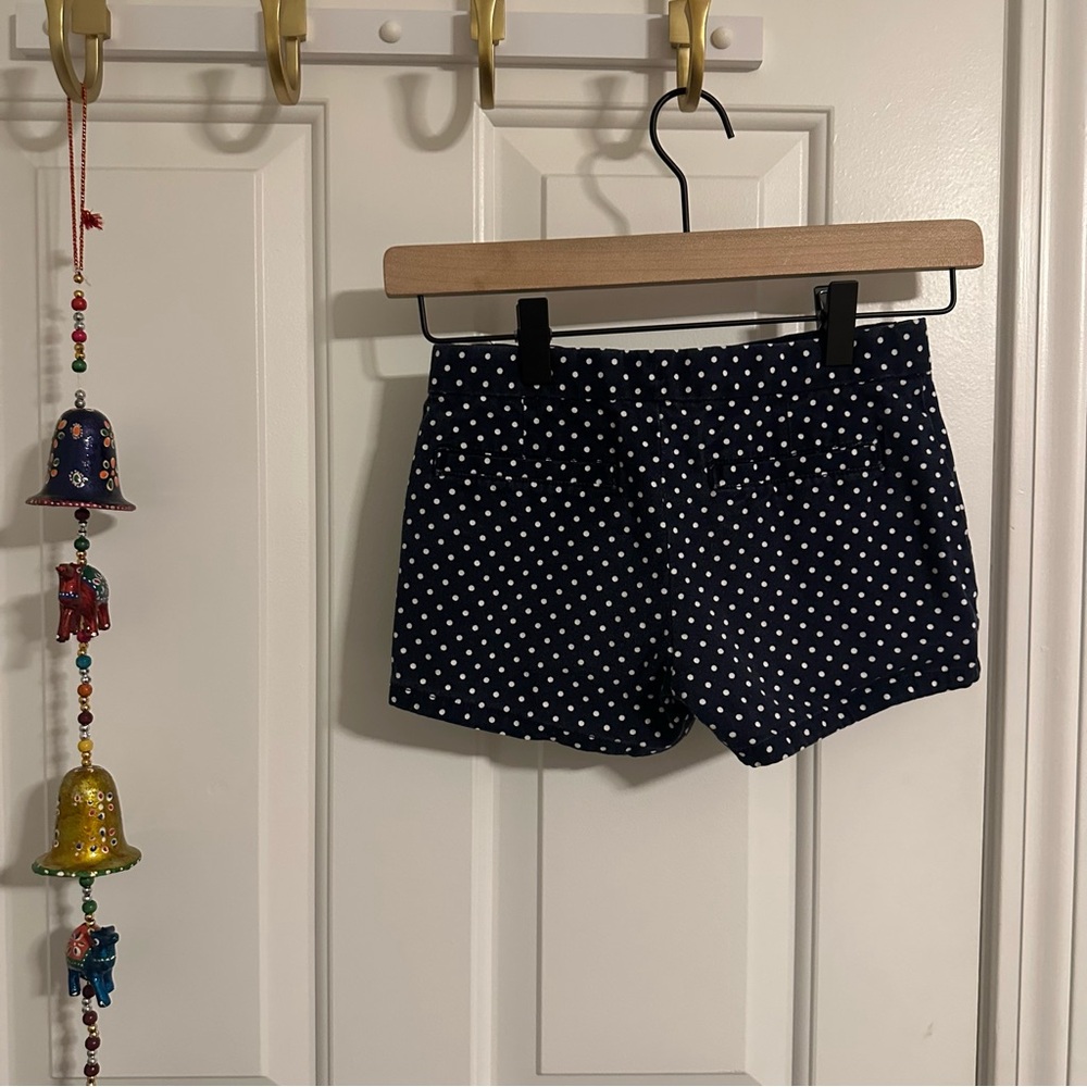 GAP Kids- Navy/White Polka Dot Shorts - Picture 2 of 7